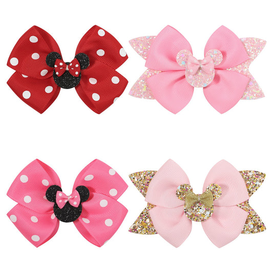 Hair clip bow clip girls clip Hairstyle Hairaccessories